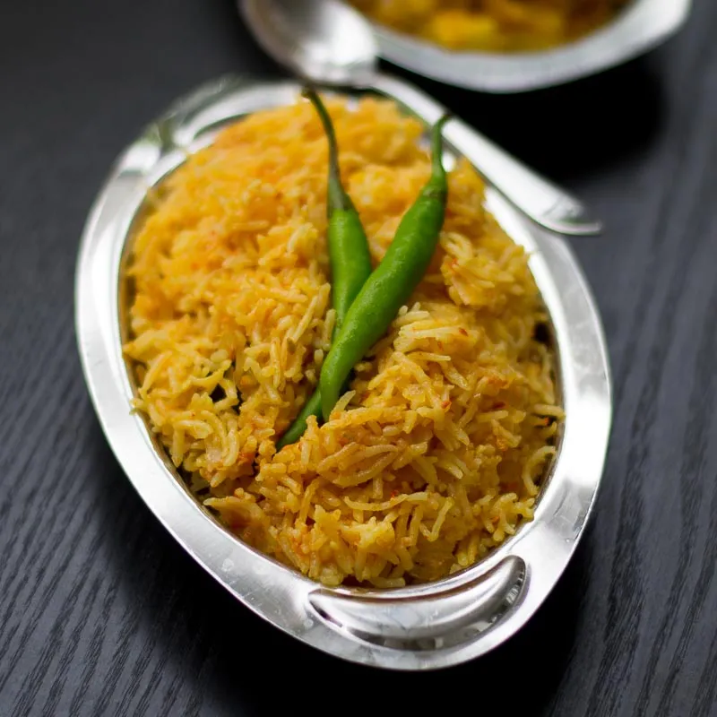 Coconut Tomato Pulao