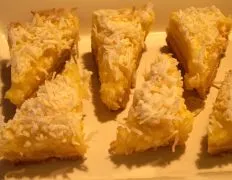 Coconutty Lemon Triangles