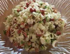 Cole Slaw With Beans And Bacon