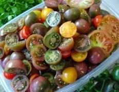 Colorful Heirloom Bruschetta