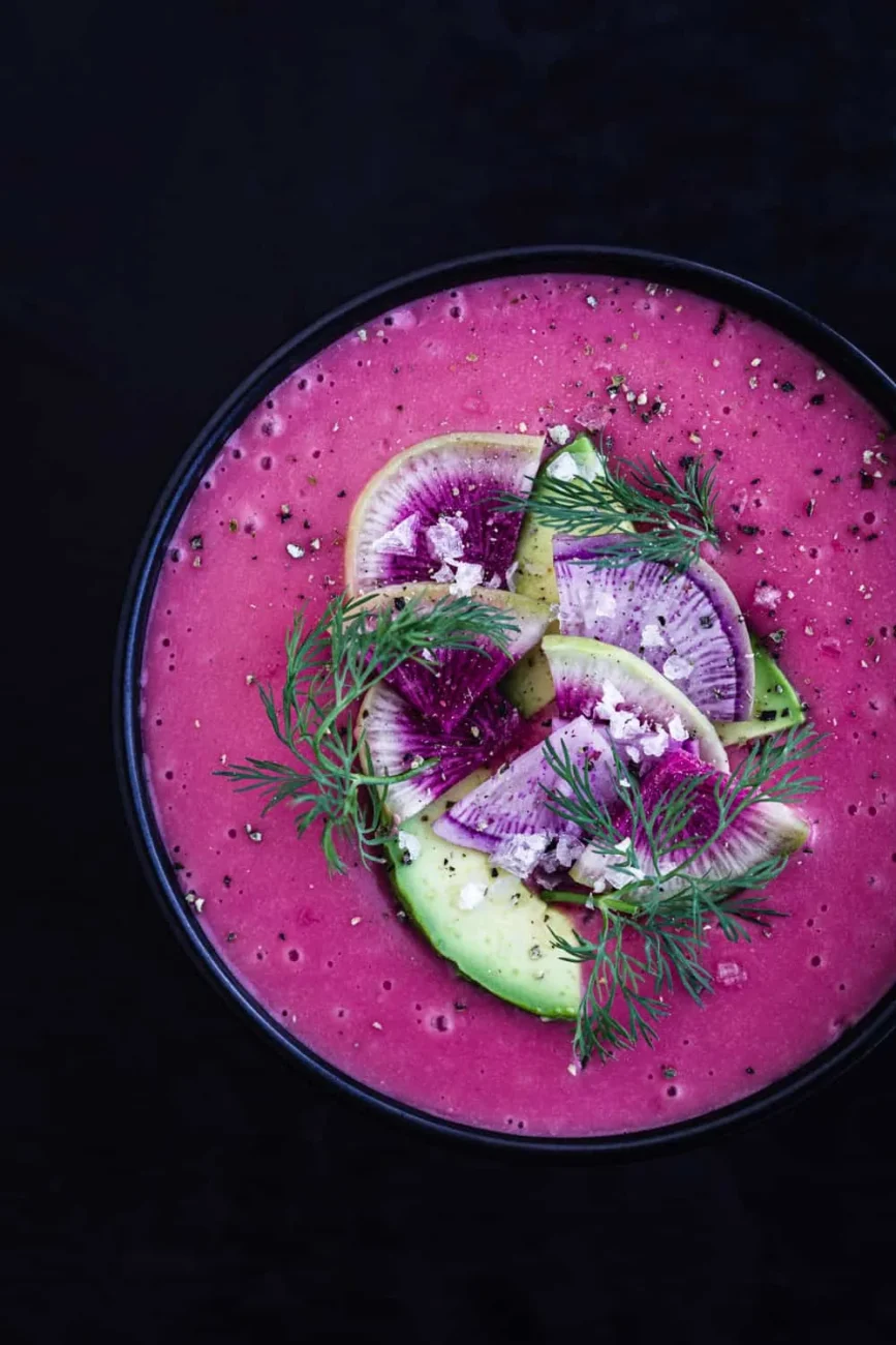 Colorful Potato Soup