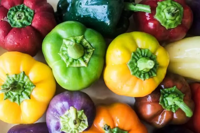 Colorful Stuffed Sweet Peppers