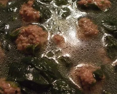 Comfort Soup Spinach &Amp; Meatballs