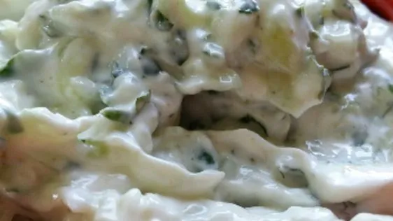 Cooling Mint Cucumber Raita