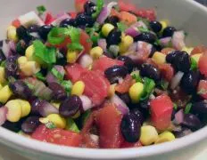 Corn And Black Bean Salsa