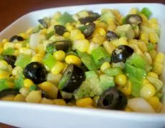 Corn And Olive Salsa