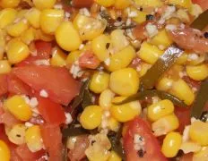 Corn And Tomato Salsa With Cilantro