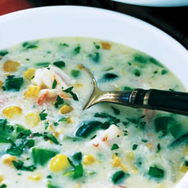 Corn Chowder With Shrimp