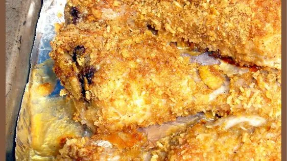 Corn Flake Drumsticks Bake