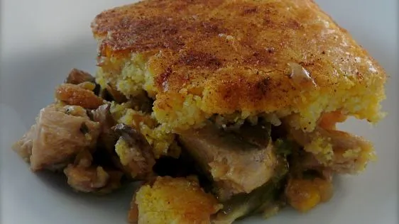 Cornbread Chicken Pie