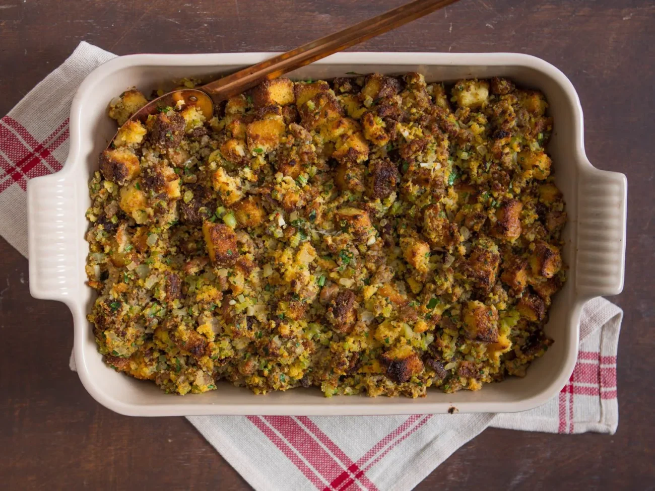 Cornbread/Sausage Dressing With