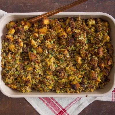 Cornbread/Sausage Dressing With