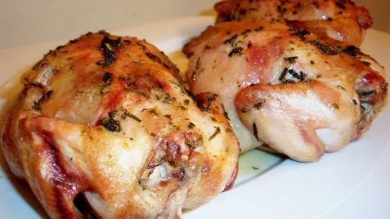 Cornish Game Hens With Herbs