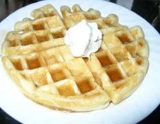 Cornmeal Blender Waffles