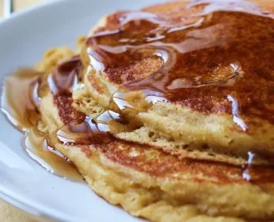 Cornmeal Molasses Pancakes