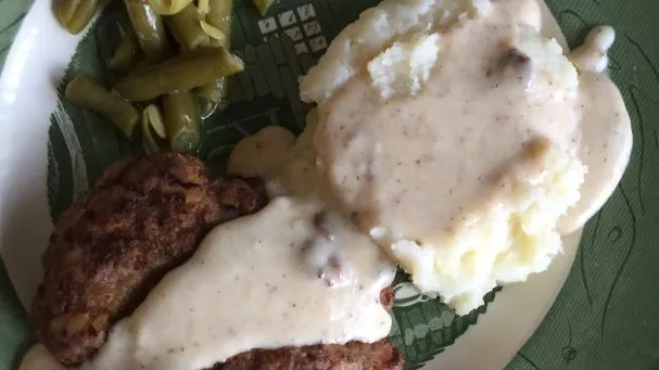 Country Fried Hamburger Steaks With