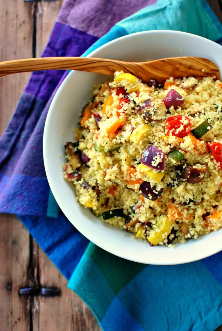 Couscous With Roasted Vegetables