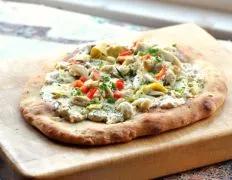 Crab And Artichoke Appetizer Pizza