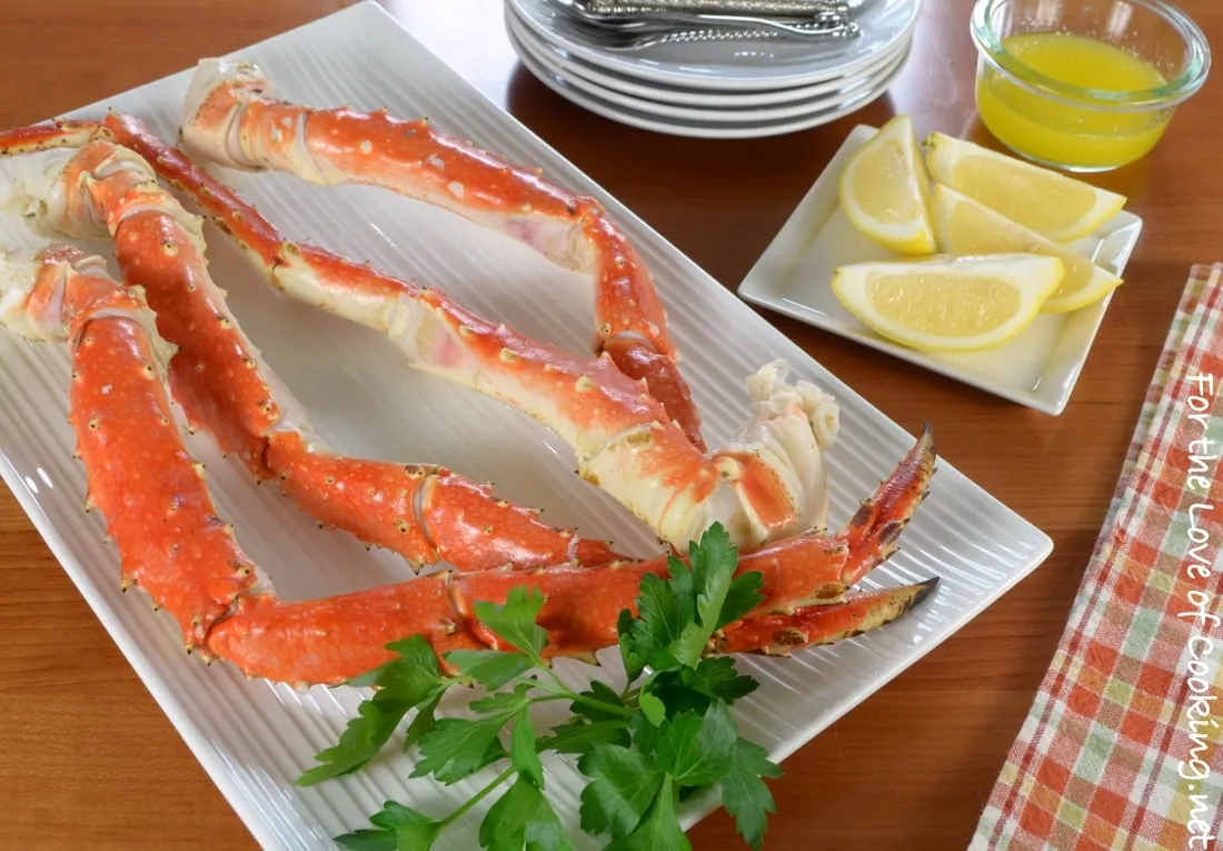 Crab Legs In Wine Sauce