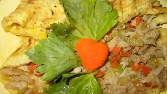 Crab Meat Or Shrimp Omelette