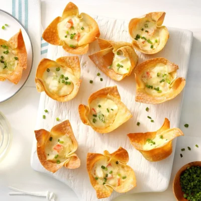 Crab Rangoon Cups