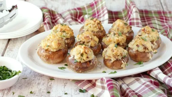 Crab Stuffed Mushrooms