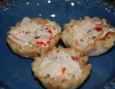 Crab Tartlets