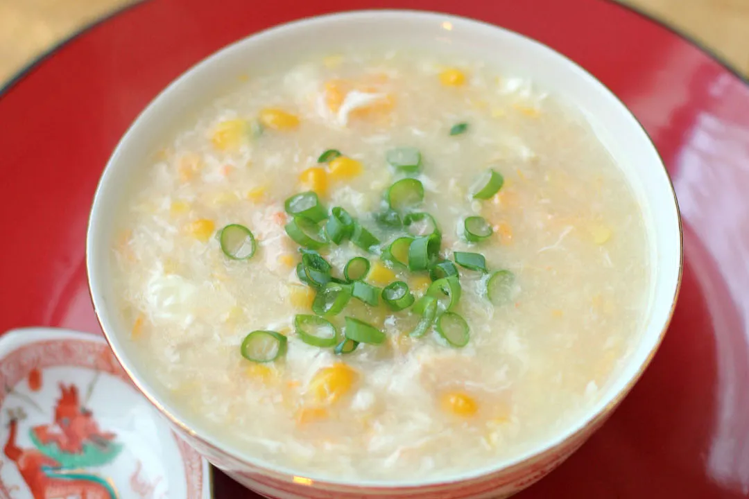 Crabmeat With Egg Flower Soup