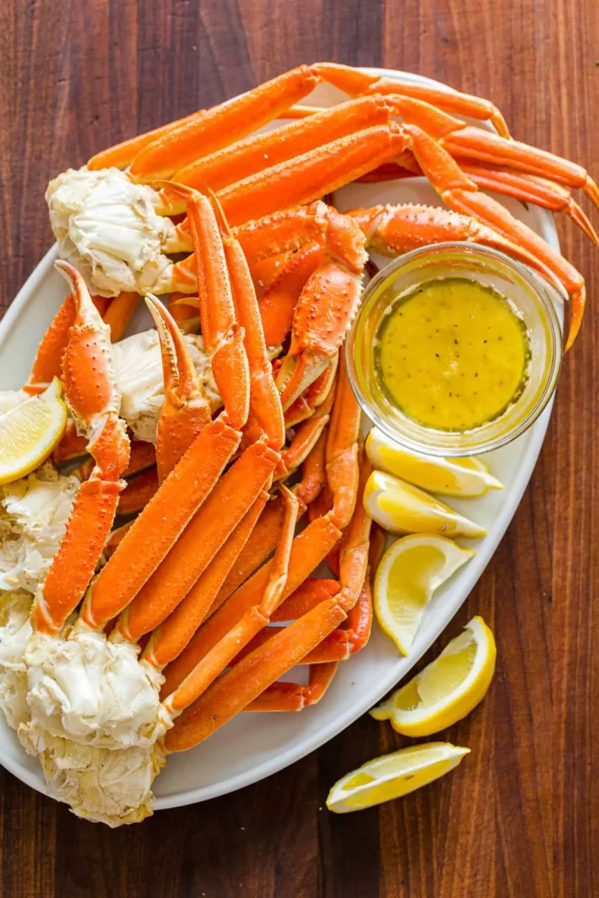 Crabs Garlic Butter Baked Crab Legs