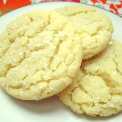 Crackled Sugar Cookies