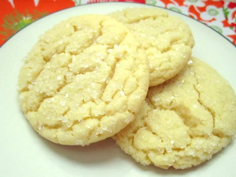 Crackled Sugar Cookies