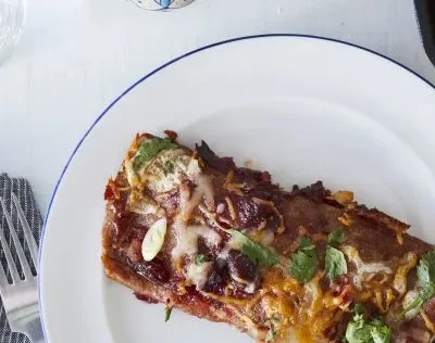 Cran-Turkey Enchiladas