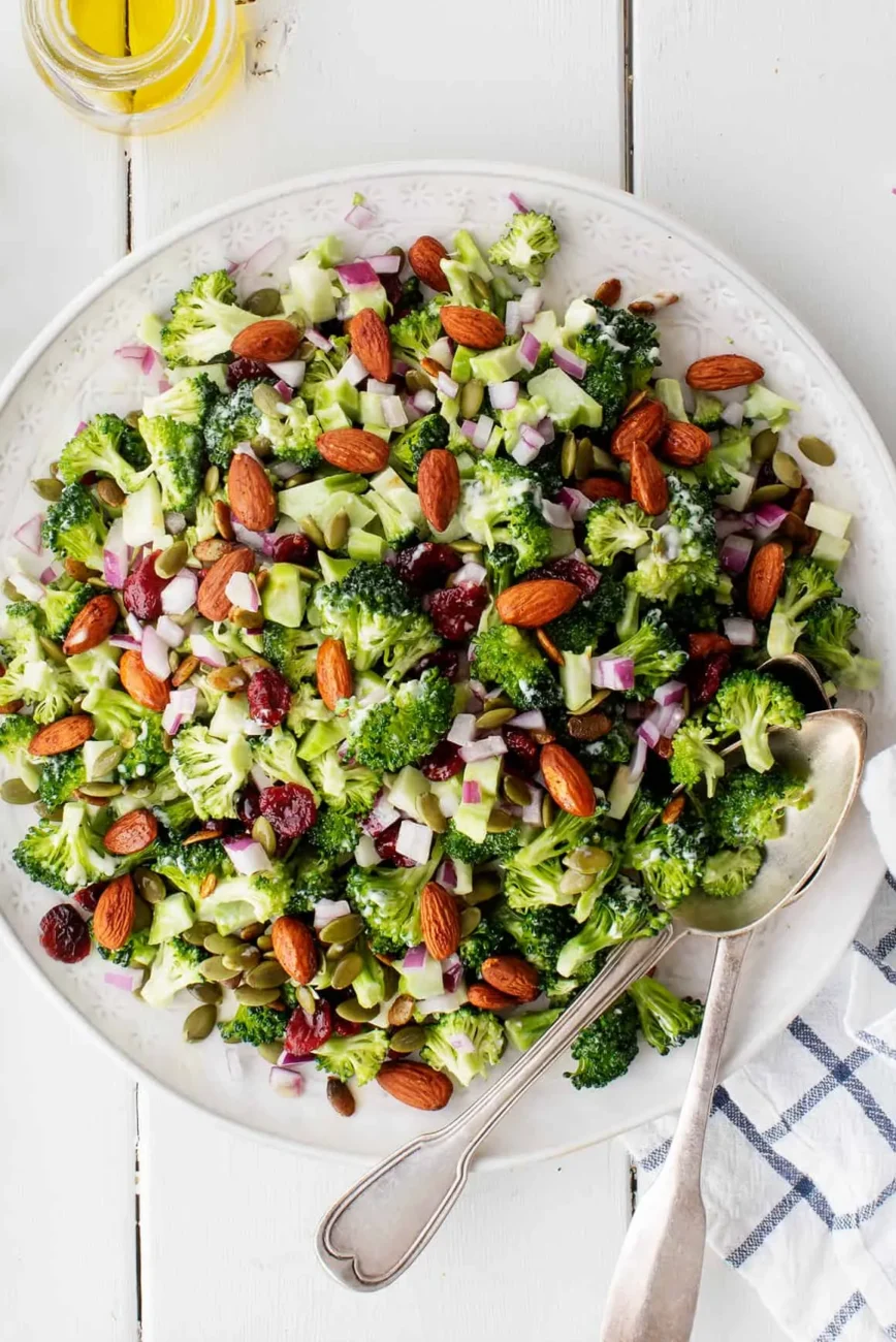 Cranberry And Citrus Broccoli Salad