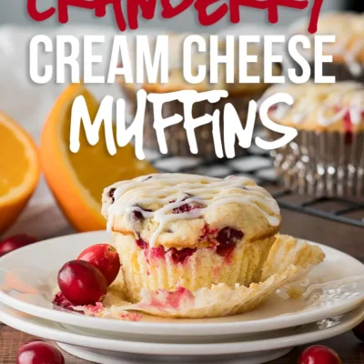 Cranberry And Cream Cheese Muffins