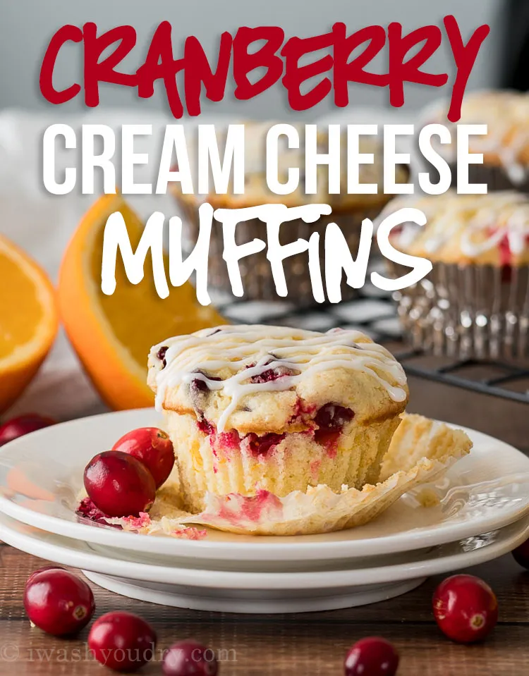 Cranberry And Cream Cheese Muffins