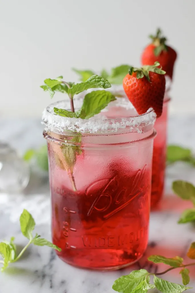 Cranberry And Lime Soda