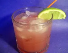 Cranberry And Lime Soda