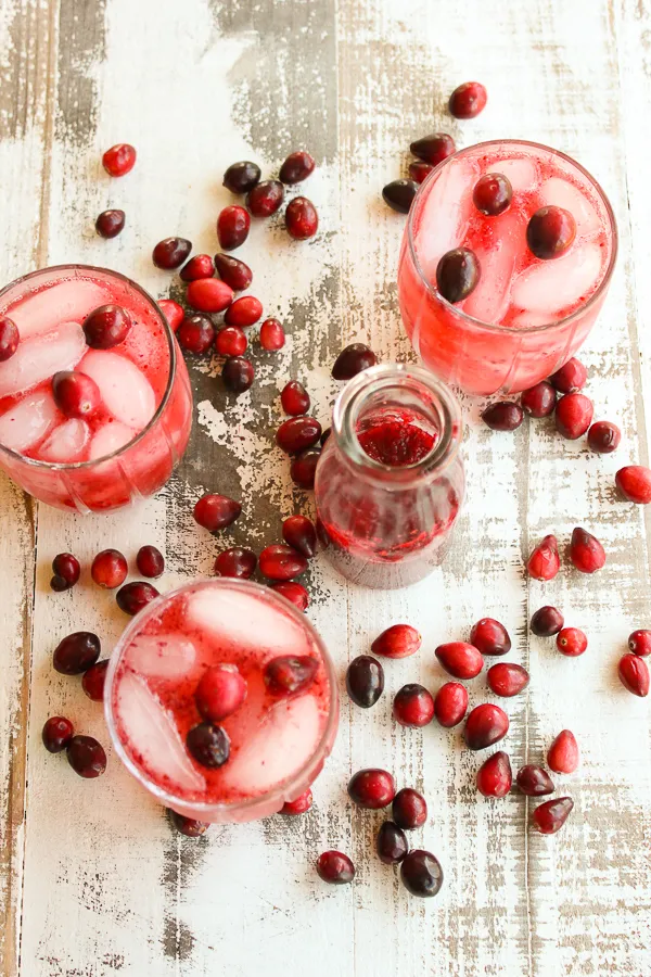 Cranberry And Vodka Sparkle