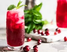 Cranberry And Vodka Sparkle