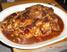 Cranberry Barbecue Chicken -Crock