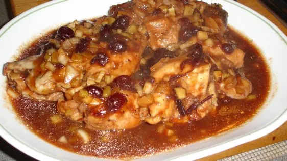 Cranberry Barbecue Chicken -Crock