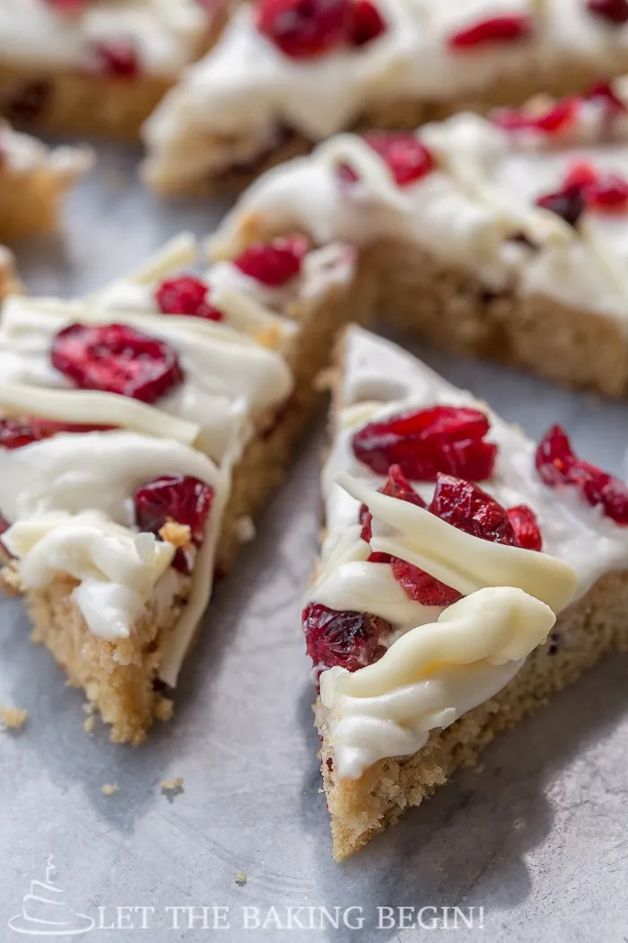 Cranberry Bliss Bars