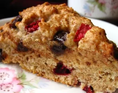 Cranberry Chocolate Scones