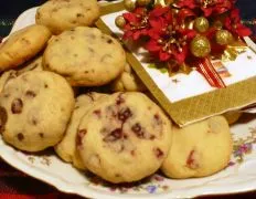 Cranberry Chocolate Shortbread