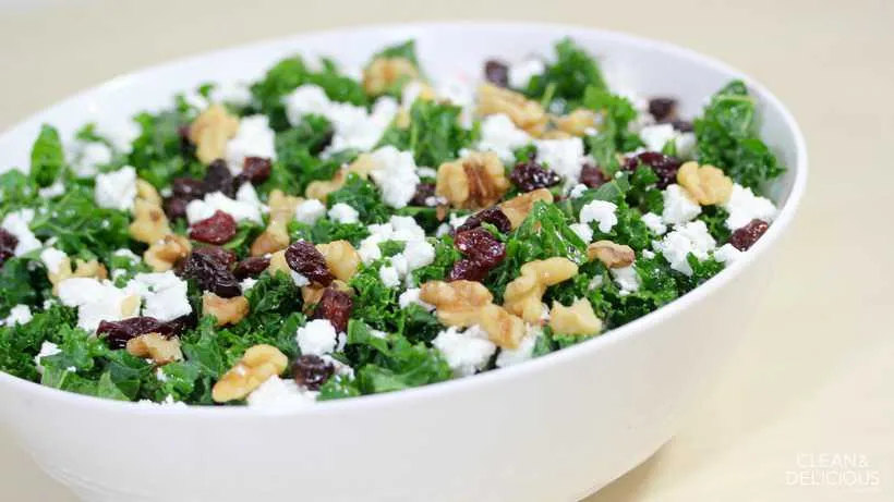 Cranberry, Feta And Walnut Salad