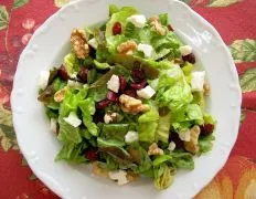 Cranberry, Feta And Walnut Salad