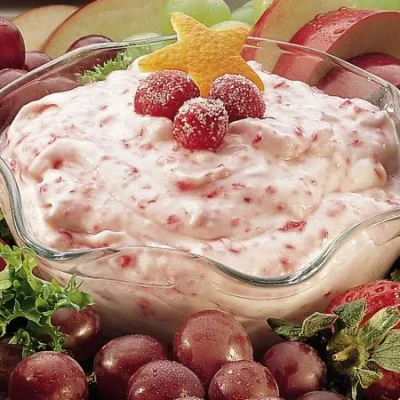 Cranberry Lemon Fruit Dip