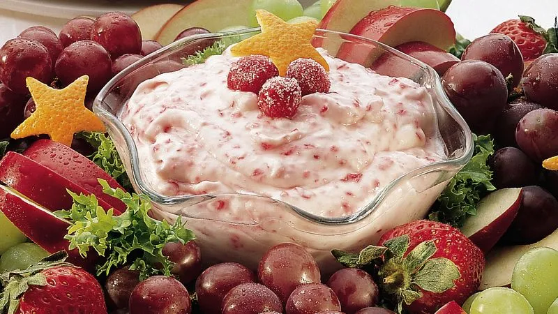 Cranberry Lemon Fruit Dip