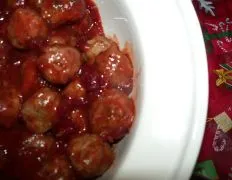 Cranberry Meatballs A La Alma