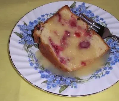 Cranberry Orange Pound Cake With Butter